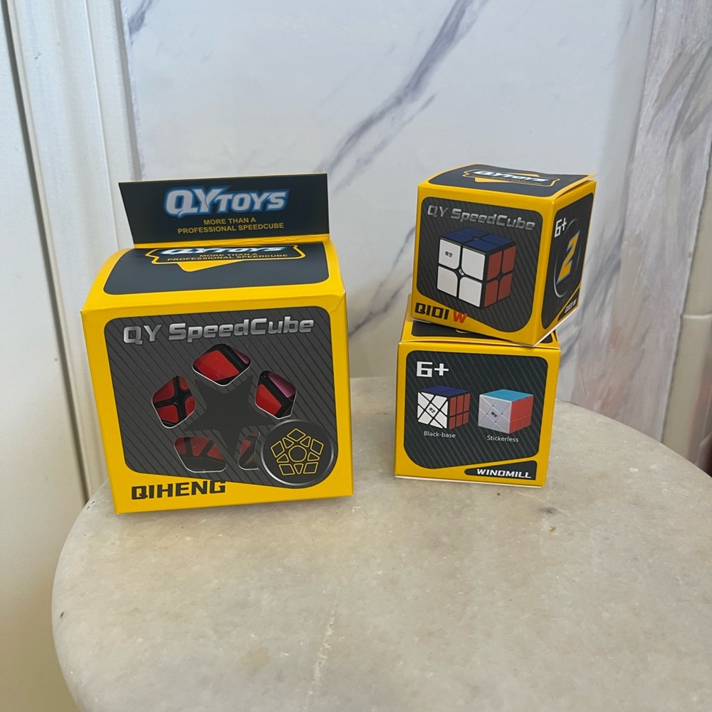 Set of Rubric Cubes